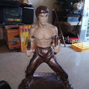 Bruce Lee porcelain Statue